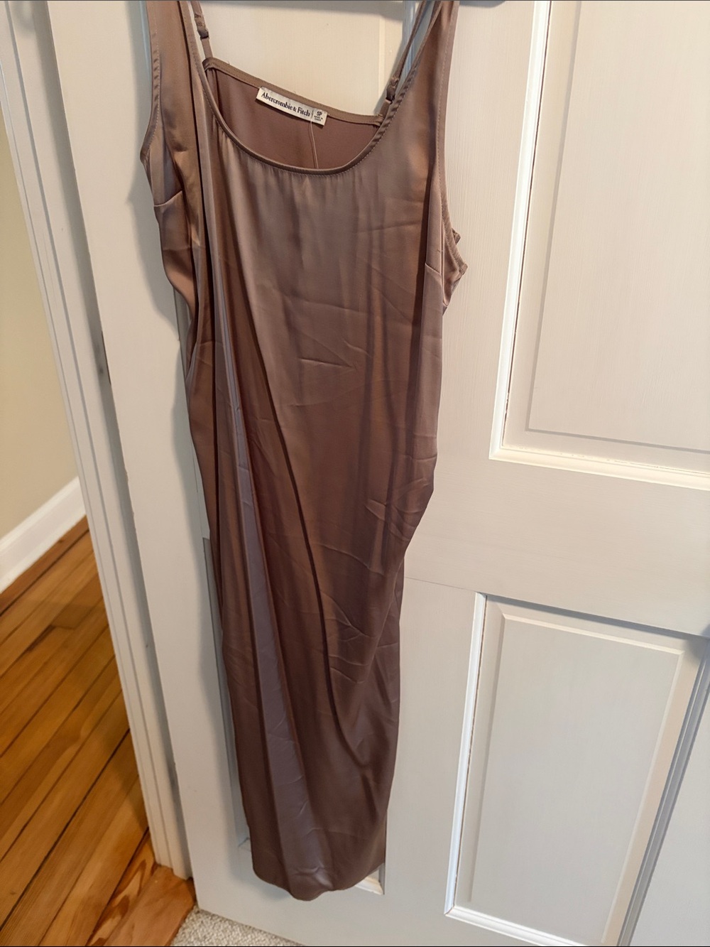 Abercrombie Taupe Slip Dress | S